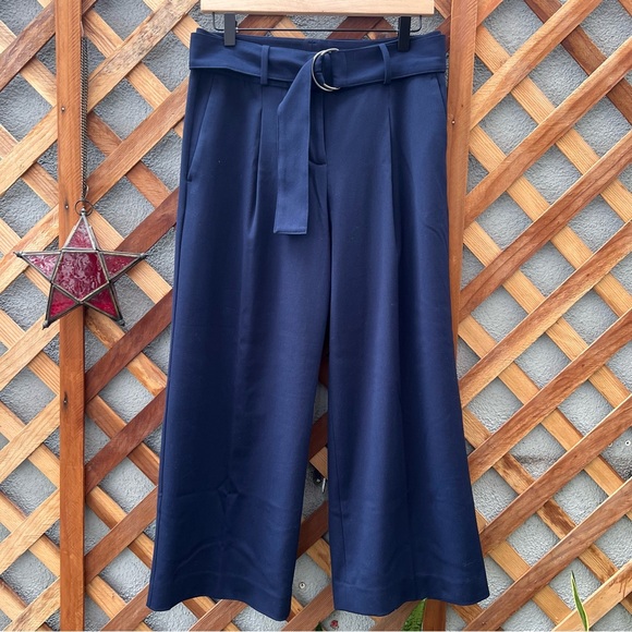 Ann Taylor navy blue wide leg pants - Picture 1 of 11